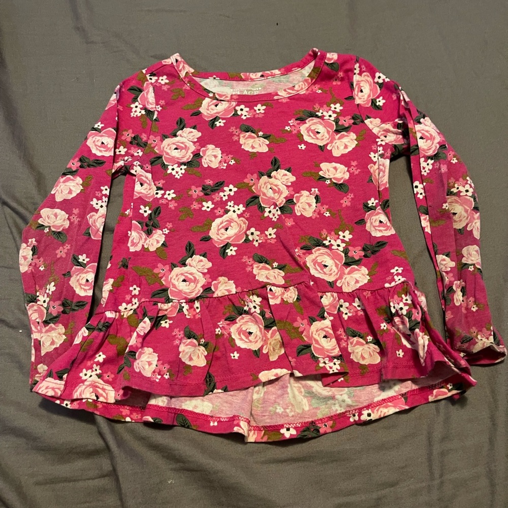 Long sleeve girl shirt